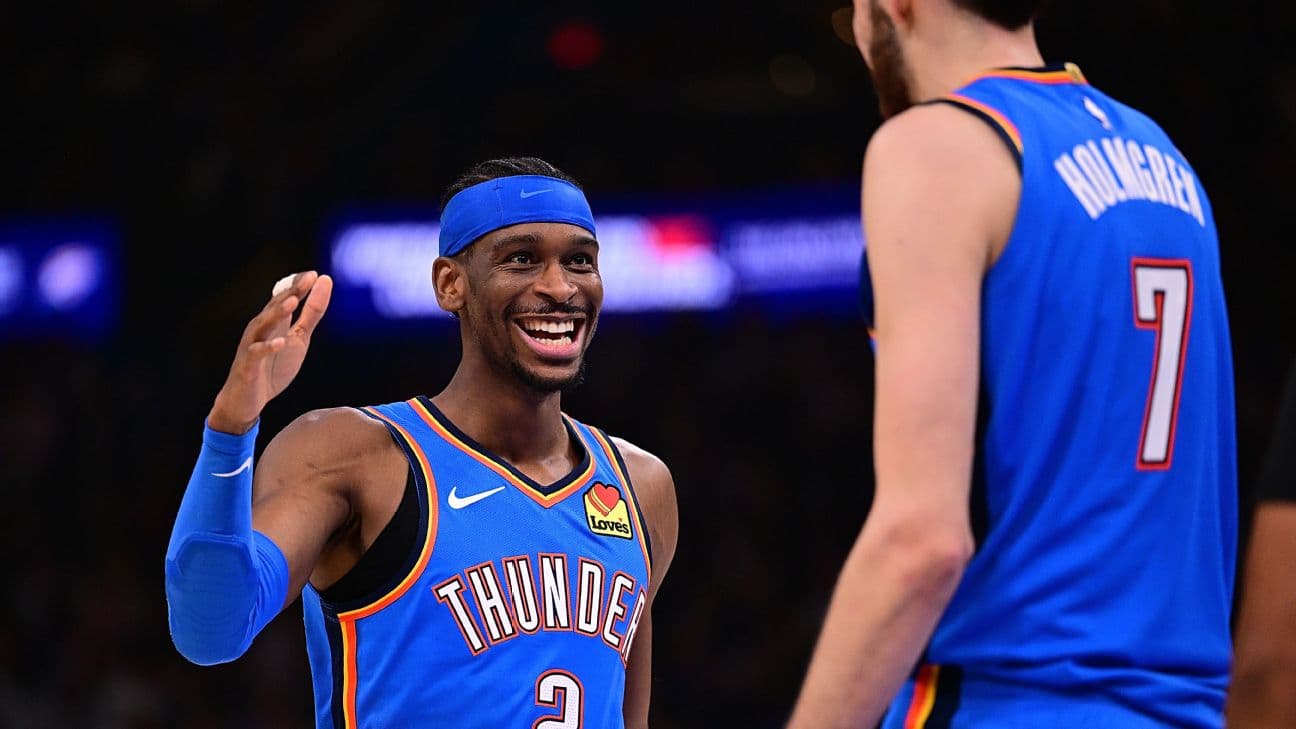 2025-26 NBA championship odds: Thunder, Celtics favored in respective conferences